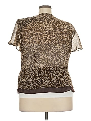 Studio 1 Short Sleeve Blouse (view 2)