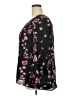 Avenue 100% Polyester Black Long Sleeve Blouse Size 18 Plus - photo 5