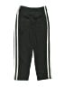 Adidas 100% Polyester Solid Black Track Pants Size 5 - photo 2