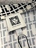 Anne Klein Houndstooth Silver Short Sleeve Turtleneck Size L - photo 4