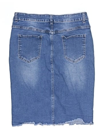 Shein Denim Skirt (view 2)