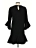 ECI Solid Black Casual Dress Size 4 - photo 2