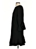 ECI Solid Black Casual Dress Size 4 - photo 5