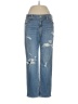 Old Navy Hearts Blue Jeans Size 8 - photo 1