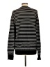 Calvin Klein 100% Cotton Stripes Black Pullover Sweater Size L - photo 2