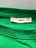 MNG Stripes Green Pullover Sweater Size M - photo 7