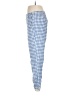 J.Jill Checkered-gingham Blue Linen Pants Size S - photo 5