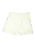 Santé M. Cicca Solid Ivory Shorts Size S - photo 1