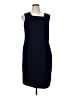 Pendleton 100% Polyester Solid Blue Cocktail Dress Size 16 - photo 1