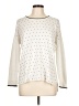 Elle Polka Dots Ivory Pullover Sweater Size L - photo 1