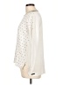 Elle Polka Dots Ivory Pullover Sweater Size L - photo 5