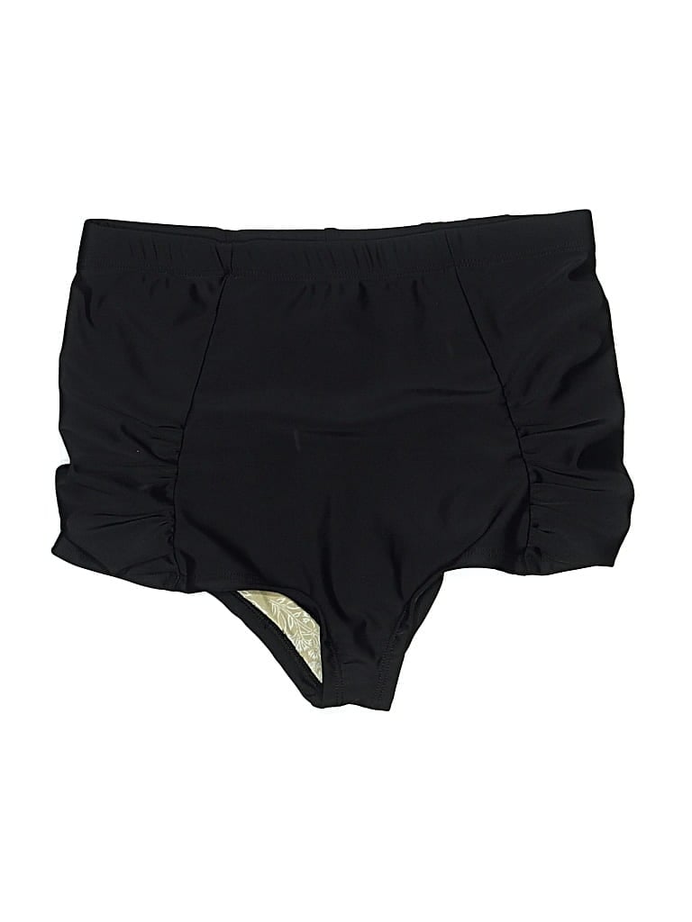 Pre-owned Fp Beach Swimsuit Bottoms In Black
