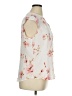 Candie's 100% Polyester Floral Ivory Sleeveless Blouse Size XL - photo 4
