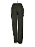 Apana Solid Green Casual Pants Size S - photo 2