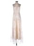 Unbranded 100% Polyester Ivory Cocktail Dress Size L - photo 1