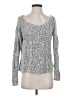 Free People Tweed Silver Pullover Sweater Size S - photo 1