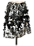 Thirty/Thirty 100% Polyester Silver Formal Skirt Size S - photo 1