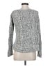 Free People Tweed Silver Pullover Sweater Size S - photo 2