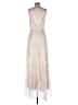 Unbranded 100% Polyester Ivory Cocktail Dress Size L - photo 2
