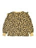 Crewcuts Animal Print Gold Pullover Sweater Size 10 - photo 2