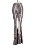 Bear Dance Print Silver Yoga Pants Size M - photo 2