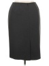 Kasper 100% Polyester Solid Gray Formal Skirt Size 14 - photo 2