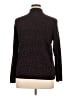 Chico's Animal Print Burgundy Turtleneck Sweater Size XL (3) - photo 2
