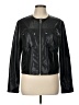 Evereve Solid Black Jacket Size L - photo 1