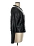 Evereve Solid Black Jacket Size L - photo 4