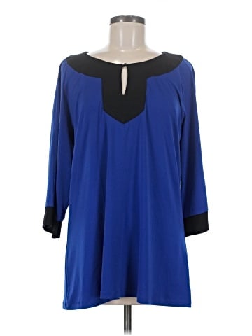 Dennis by Dennis Basso 3/4 Sleeve Blouse (view 1)