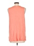 MICHAEL Michael Kors 100% Polyester Orange Sleeveless Top Size L - photo 2