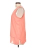 MICHAEL Michael Kors 100% Polyester Orange Sleeveless Top Size L - photo 5