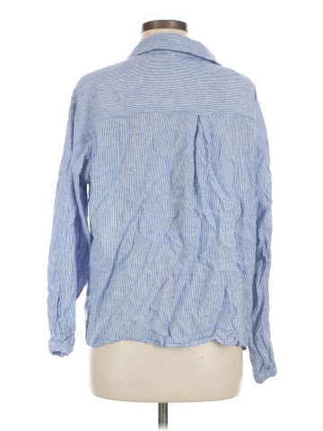 Zara 3/4 Sleeve Button-Down Shirt (view 2)