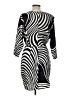 Cache Graphic Black Cocktail Dress Size 12 - photo 2