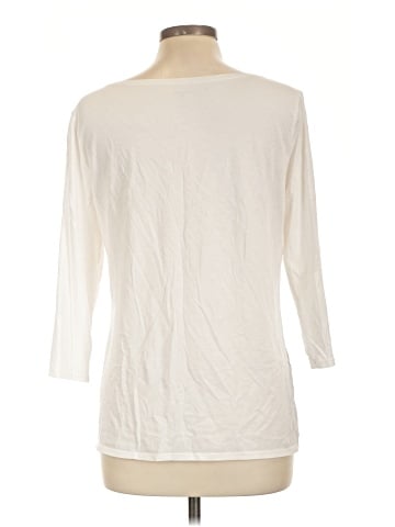 Garnet Hill 3/4 Sleeve T-Shirt (view 2)