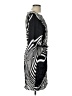 Cache Graphic Black Cocktail Dress Size 12 - photo 4