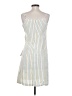 BCBGeneration 100% Cotton Stripes White Casual Dress Size S - photo 2