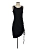 Trouve Solid Black Cocktail Dress Size S - photo 1
