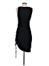 Trouve Solid Black Cocktail Dress Size S - photo 2