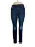 Old Navy Solid Blue Jeans Size 16 - photo 1