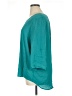 Tacera 100% Polyester Teal 3/4 Sleeve Top Size XL - photo 5