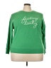Lane Bryant Green Pullover Sweater Size 22 - 24 Plus - photo 1