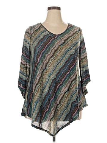 Studio JPR 3/4 Sleeve Blouse (view 1)
