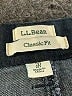 L.L.Bean Black Denim Skirt Size 20 - photo 4