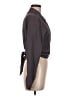 Eileen Fisher 100% Silk Gray Long Sleeve Silk Top Size M - photo 4