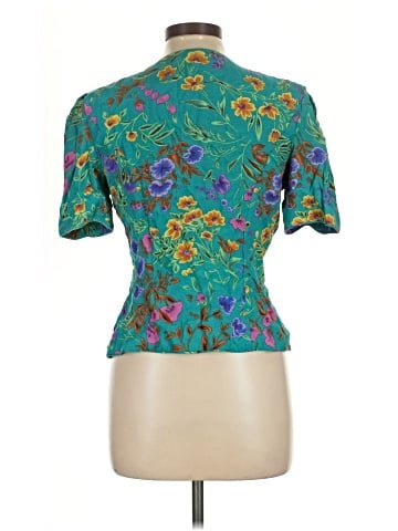 Maggy London Short Sleeve Blouse (view 2)