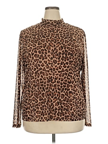 Anne Klein Long Sleeve Blouse (view 1)