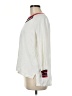 CAbi Solid Stripes White Pullover Sweater Size M - photo 5