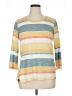 Bobeau Yellow 3/4 Sleeve Top Size XL - photo 1