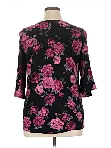 Torrid 3/4 Sleeve Blouse (view 2)